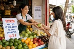 Hộ kinh doanh 'chạy nước rút' kê khai doanh thu quý 2