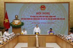 Tăng cường phối hợp công tác giữa Chính phủ,Tòa án nhân dân tối cao và Viện Kiểm sát nhân dân tối cao
