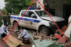 Đồng Tháp bác bỏ thông tin xe công vụ lao vào nhà dân, chiến sĩ công an tử vong