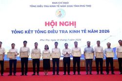 Phú Thọ công bố kết quả sơ bộ tổng điều tra kinh tế năm 2026