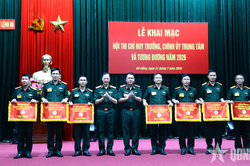 Bộ tư lệnh 86 khai mạc hội thi chỉ huy trưởng, chính ủy trung tâm
