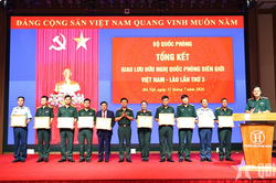 Hội nghị tổng kết giao lưu hữu nghị Quốc phòng biên giới Việt-Lào lần thứ 3