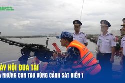 Ng&agrave;y hội đua t&agrave;i của những con t&agrave;u V&ugrave;ng Cảnh s&aacute;t biển 1