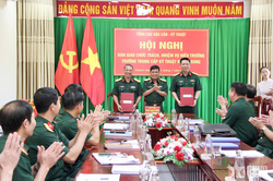 Tổng cục Hậu cần - Kỹ thuật: Bàn giao chức trách, nhiệm vụ Hiệu trưởng Trường Trung cấp Kỹ thuật miền Trung