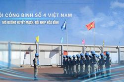 Đội Công binh số 4 Việt Nam: Mở đường huyết mạch, nối nhịp hòa bình