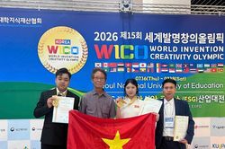 Học sinh vùng cao Lai Châu chinh phục Olympic Phát minh và Sáng tạo Thế giới
