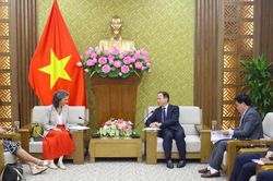 Tăng cường hợp t&aacute;c với UNDP trong lĩnh vực ho&agrave;n thiện thể chế, n&acirc;ng cao hiệu quả thi h&agrave;nh ph&aacute;p luật