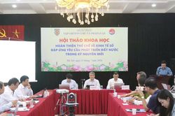 Hoàn thiện thể chế về kinh tế số đáp ứng yêu cầu phát triển đất nước trong kỷ nguyên mới