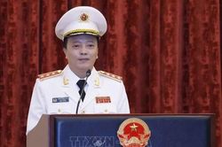 Thứ trưởng Bộ Công an Đặng Hồng Đức được thăng cấp bậc hàm Thượng tướng