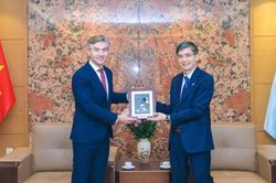 Phó Tổng Giám đốc Petrovietnam Vũ Đào Minh tiếp Bộ trưởng Bộ Ngoại giao Lithuania