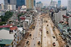 Hà Nội: Cận cảnh dự án 'đường đắt nhất hành tinh' đang chạy đua về đích