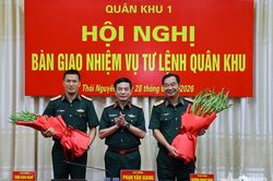 Thiếu tướng Trần Xu&acirc;n Mạnh giữ chức Tư lệnh Qu&acirc;n khu 1