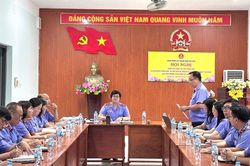 VKSND tối cao khảo sát, đánh giá việc triển khai Nghị quyết 623 tại VKSND thành phố Đồng Nai