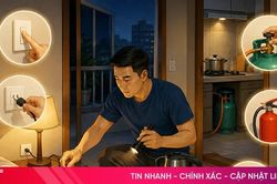 Kiểm tra an toàn trước khi ngủ - thói quen nhỏ, hiệu quả lớn trong phòng cháy