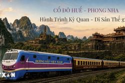 Đoàn tàu du lịch kết nối Huế với Phong Nha hoạt động từ tháng 9/2026