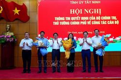 Đồng ch&iacute; Hồ Thị Ho&agrave;ng Yến giữ chức Ph&oacute; B&iacute; thư Thường trực Tỉnh ủy T&acirc;y Ninh