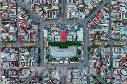 Ngôi chợ độc nhất Tây Ninh có thiết kế tỏa ra 8 hướng