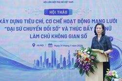 Mạng lưới 'Đại sứ Chuyển đổi số': Lực lượng nòng cốt giúp phụ nữ thu hẹp khoảng cách số và tự tin hội nhập