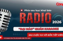 Radio Phía sau bục khai báo: 'Đại náo' quán karaoke sau cuộc vui với bốn tiếp viên