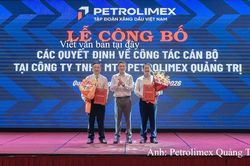 Công bố các quyết định về công tác cán bộ tại Petrolimex Quảng Trị