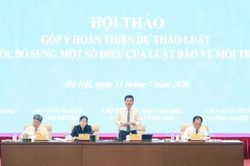 Hoàn thiện Luật Bảo vệ môi trường để huy động nguồn lực phát triển