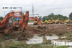 Chuẩn bị thi công trở lại tuyến đường nối từ trung tâm tỉnh với Cảng hàng không Thọ Xuân
