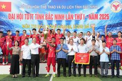 Đại hội thể dục thể thao tỉnh Bắc Ninh lần thứ I năm 2026: Ng&agrave;y hội của đo&agrave;n kết v&agrave; kh&aacute;t vọng vươn cao
