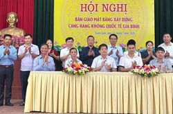 Bắc Ninh: Khu dân cư đầu tiên giai đoạn 2 bàn giao mặt bằng xây dựng Cảng hàng không quốc tế Gia Bình