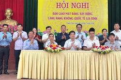 Bắc Ninh: Khu dân cư đầu tiên giai đoạn 2 bàn giao mặt bằng xây dựng Cảng hàng không quốc tế Gia Bình