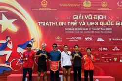 Đà Nẵng giành 4 Huy chương Vàng tại Giải vô địch Triathlon trẻ và U23 quốc gia