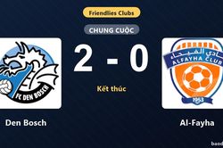 Den Bosch hạ Al-Fayha, tạo kh&aacute;c biệt ở cuối trận giao hữu