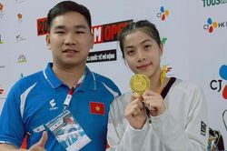 Võ sĩ Gia Lai giành huy chương vàng Giải Taekwondo quốc tế