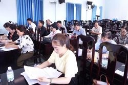 Mặt trận xã Vạn Ninh hướng dẫn công tác bầu trưởng thôn nhiệm kỳ 2026 - 2031