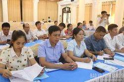 130 học viên được bồi dưỡng nghiệp vụ công tác hội và phong trào nông dân