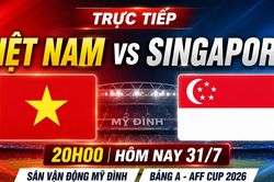Việt Nam 0-0 Singapore (Hiệp 1): Đội h&igrave;nh ra s&acirc;n mạnh nhất