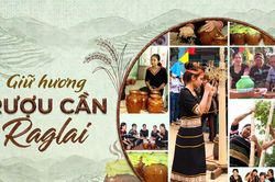 Giữ hương rượu cần Raglai