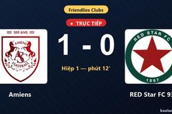 TRỰC TIẾPTrực tiếp Amiens vs RED Star FC 93: Hết hiệp 1, Amiens dẫn 1-0