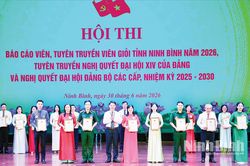 Phát huy vai trò 'Đi trước mở đường', công tác tuyên giáo góp phần thực hiện thắng lợi các nhiệm vụ chính trị