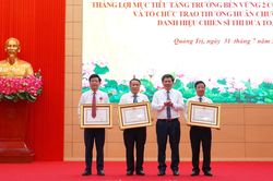 Phát động phong trào thi đua 'Quảng Trị quyết tâm thực hiện thắng lợi mục tiêu tăng trưởng bền vững 2 con số, giai đoạn 2026-2030'