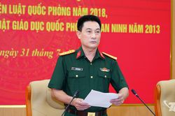 Nâng cao hiệu quả thực hiện các luật về quốc phòng và an ninh