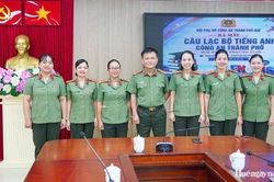 Ra mắt CLB tiếng Anh Ban Phụ nữ Công an