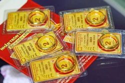 Giá vàng trong nước đảo chiều tăng từ 200.000 - 600.000 đồng/lượng