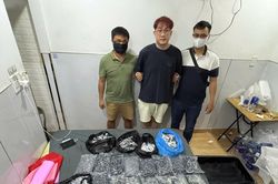 Triệt x&oacute;a xưởng 'phối trộn' ma t&uacute;y Etomidate, bắt giữ 10 đối tượng người nước ngo&agrave;i