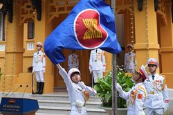 Lễ Thượng cờ kỷ niệm 59 năm th&agrave;nh lập ASEAN