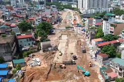 Phường Xu&acirc;n Đỉnh đẩy nhanh tiến độ ho&agrave;n th&agrave;nh tuyến đường số 5