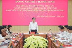 Phó Bí thư Thường trực Tỉnh ủy Bế Thanh Tịnh: Xây dựng Trường Chính trị Hoàng Đình Giong có tầm nhìn, bản sắc, thương hiệu, sức lan tỏa trong hệ thống chính trị