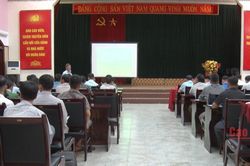 120 cán bộ Hội Nông dân cơ sở được tập huấn nghiệp vụ công tác