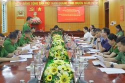 Họp Ban Chỉ đạo thực tập phương án chữa cháy và cứu nạn, cứu hộ cấp tỉnh