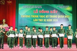 Tổng kết Chương trình 'Học kỳ trong Quân đội' lần thứ XI
