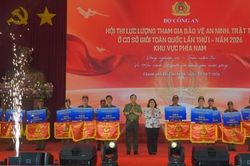 Hội thi Lực lượng tham gia bảo vệ an ninh trật tự ở cơ sở giỏi to&agrave;n quốc lần I - năm 2026 khu vực ph&iacute;a Nam: Khẳng định vai tr&ograve; n&ograve;ng cốt của lực lượng quần ch&uacute;ng trong bảo vệ an ninh Tổ quốc